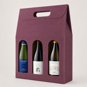 Caja Regalo de Vinos Españoles Selección 3 botellas con cava Cygnus Deneb, Vespres Josep Grau y Abadal Picapoll
