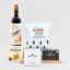 Cesta Vermut Gourmet con Gildas y Conservas de Marisco · 5 Productos