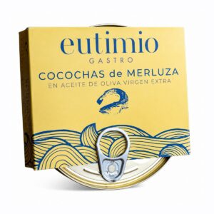 Cocochas de Merluza en Aceite de Oliva Virgen Extra Conservas Eutimio 135 g en lata