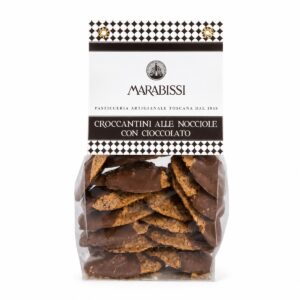 Galletas Crujientes de Avellana y Chocolate con Leche Marabissi Croccantini 150 g en bolsa