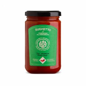 Salsa Arrabbiata Ecológica Capobianco Farm 300 g salsa italiana picante para pasta