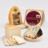 Selección Gourmet de Quesos Españoles 4 productos con Mahón, Manchego, queso curado y queso azul
