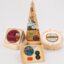 Selección Gourmet de Quesos Europeos 4 productos con Manchego, Idiazábal, Parmigiano Reggiano y Saint-Félicien