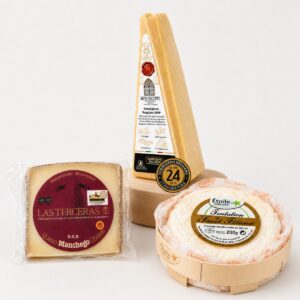Trío Gourmet de Quesos Europeos · 3 Productos