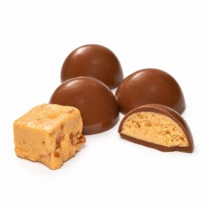 Bombones de Turrón de Jijona García Sirvent 136 g con relleno de turrón y cobertura de chocolate