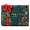 Estuche Degustación Bodrato 18 Chocolates Surtidos 170 g en caja regalo verde con lazo rojo