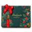 Estuche Degustación Bodrato 18 Chocolates Surtidos 170 g en caja regalo verde con lazo rojo