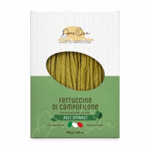 Fettuccine di Campofilone con Espinacas Deci’Ova 250 g, pasta artesanal al huevo