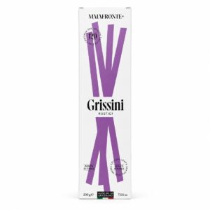 Grissini estirados a mano Rústicos Malafronte 200 g en caja