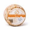 Queso Serrat d'Ovella Curat Bauma de leche cruda de oveja, pieza artesanal catalana con corteza natural y etiqueta original